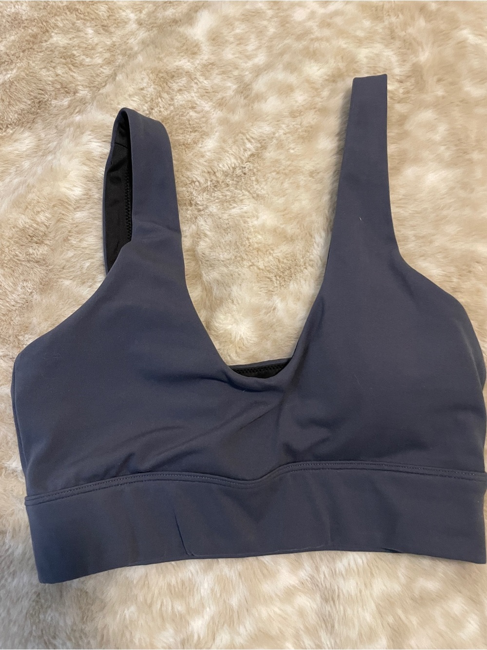 Varley Seamless Scoop Sports Bra - Slate Blue